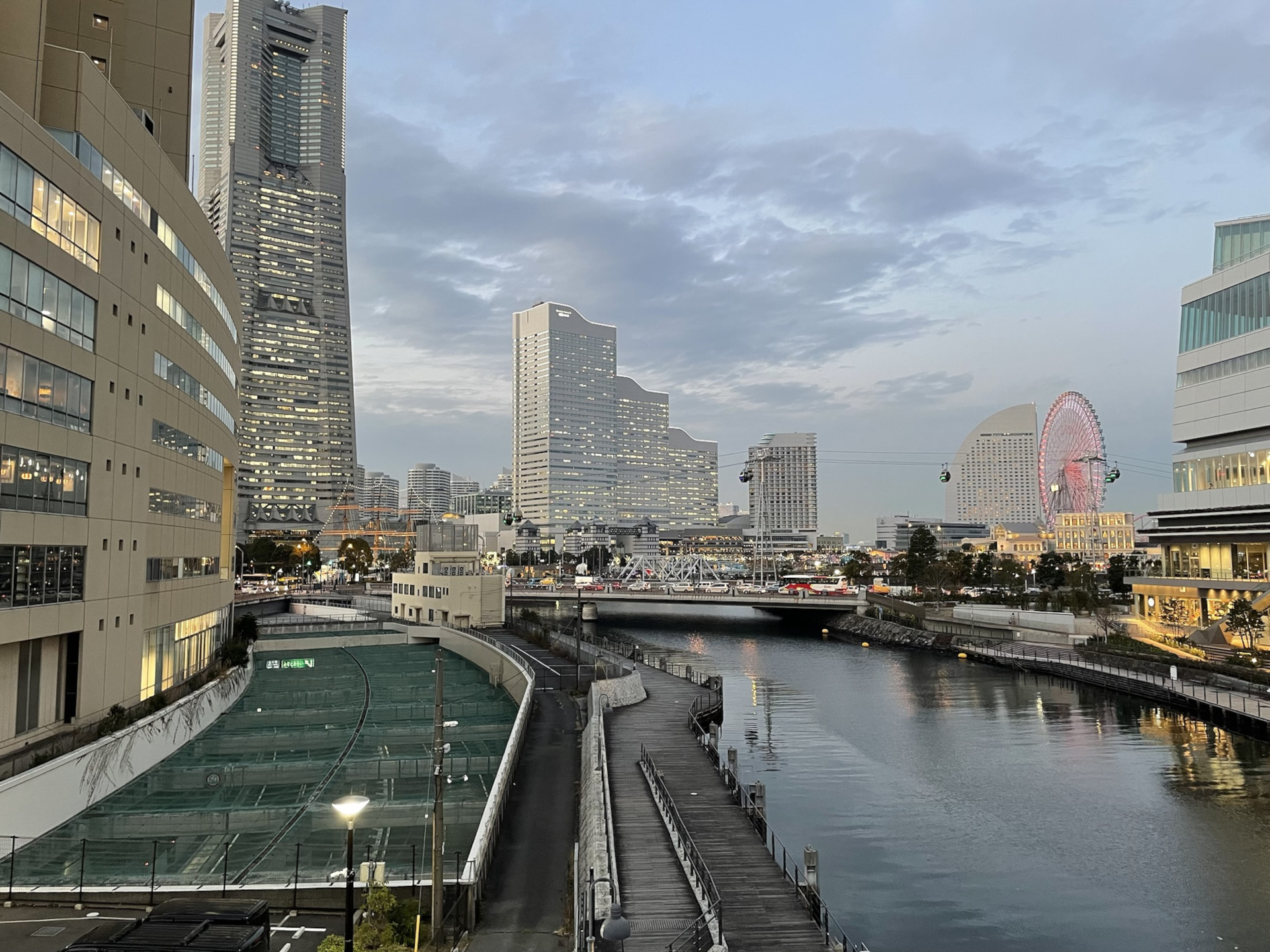 役所から見た風景