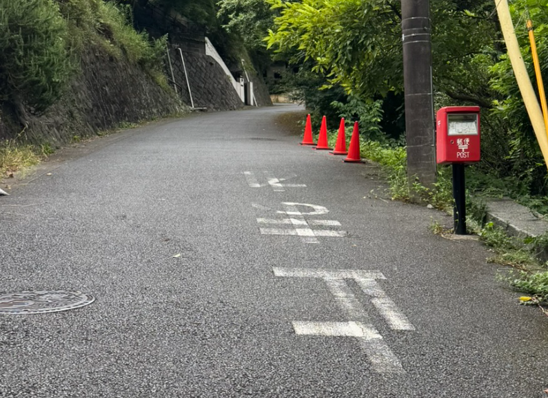 明月院への散歩コース
